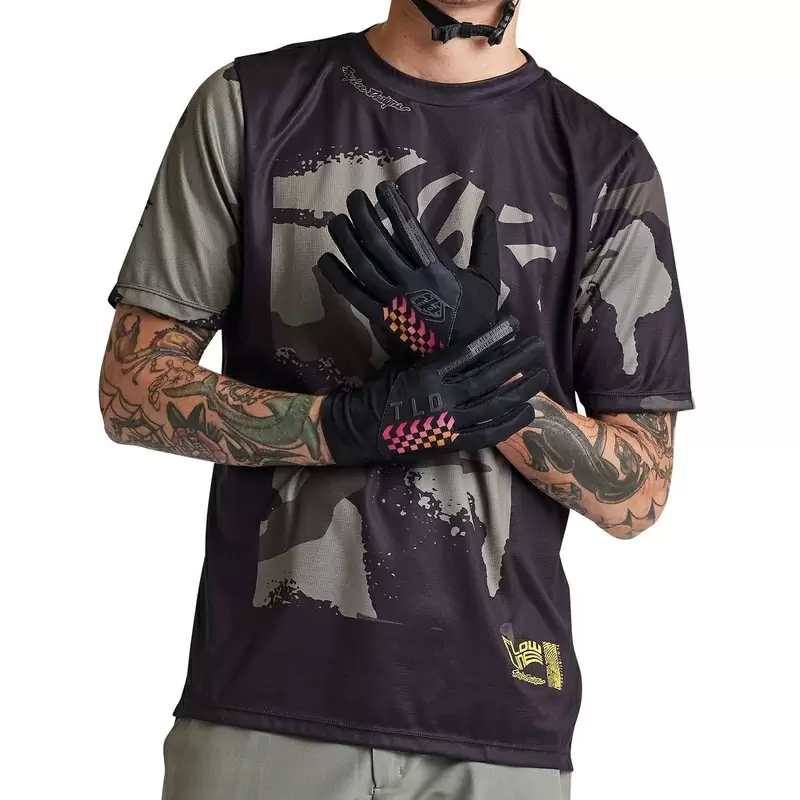 Maglia MTB FLOWLINE CONFINED a maniche corte casual nero Taglia S - image