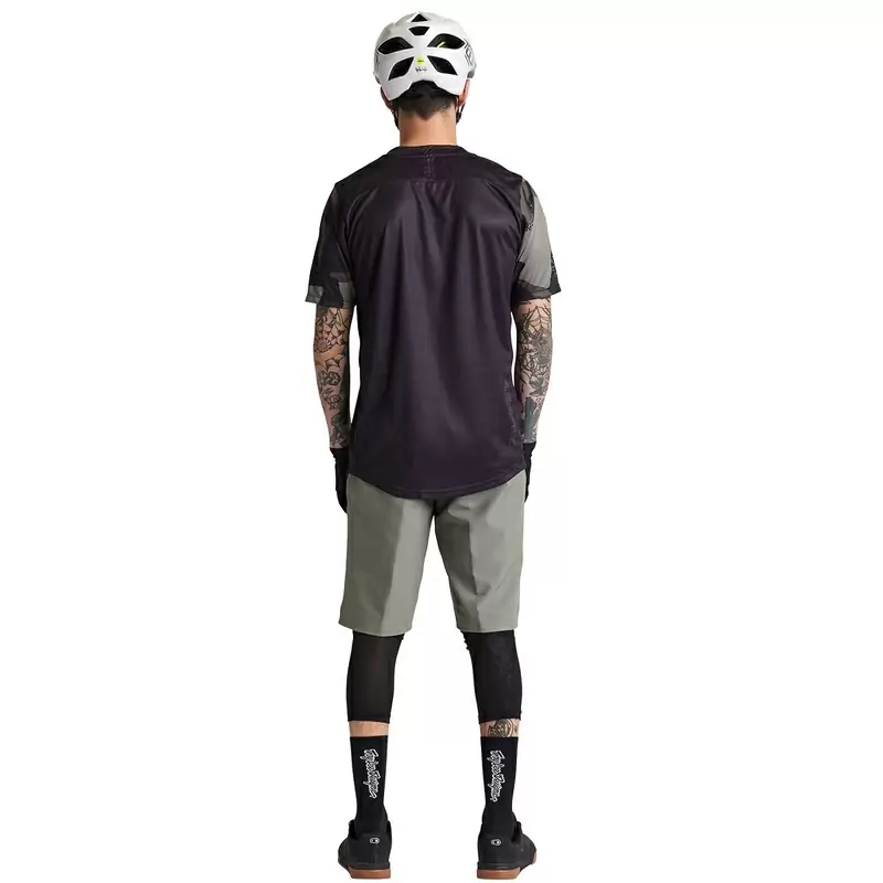 Maglia MTB FLOWLINE CONFINED a maniche corte casual nero Taglia S #1