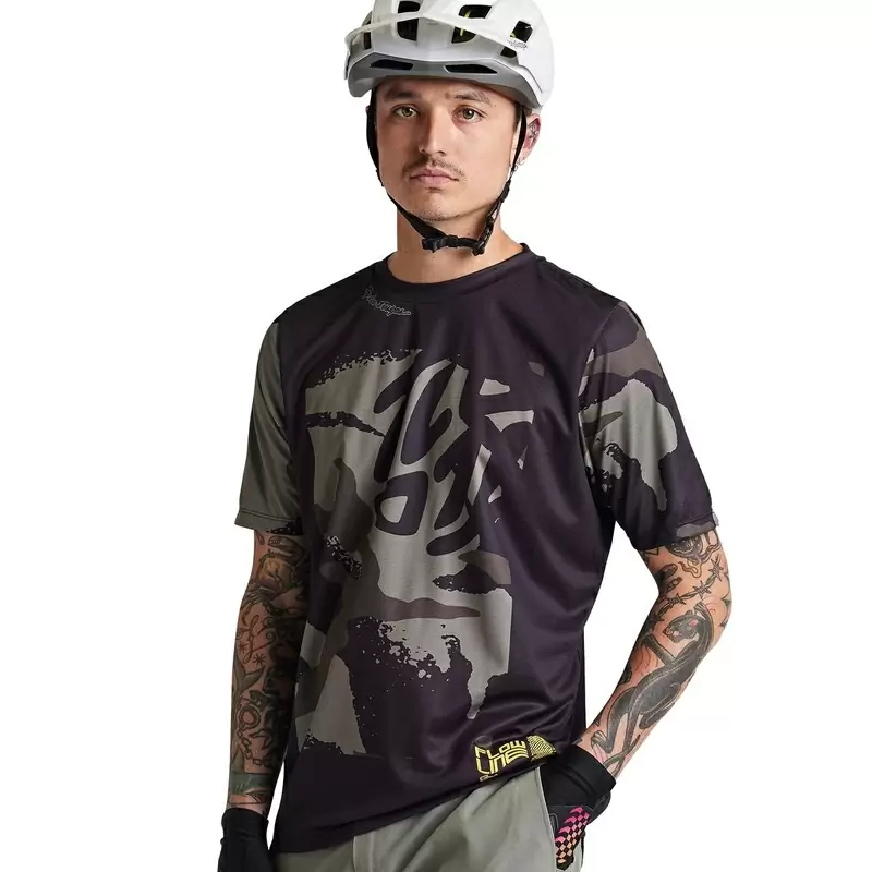 Maglia MTB FLOWLINE CONFINED a maniche corte casual nero Taglia S #2