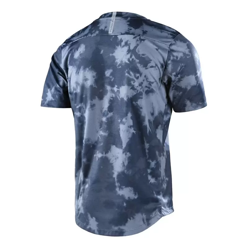 Maglia Bici MTB TLD FLOWLINE S/S PLOT casual a manica corta grigio Taglia S #3
