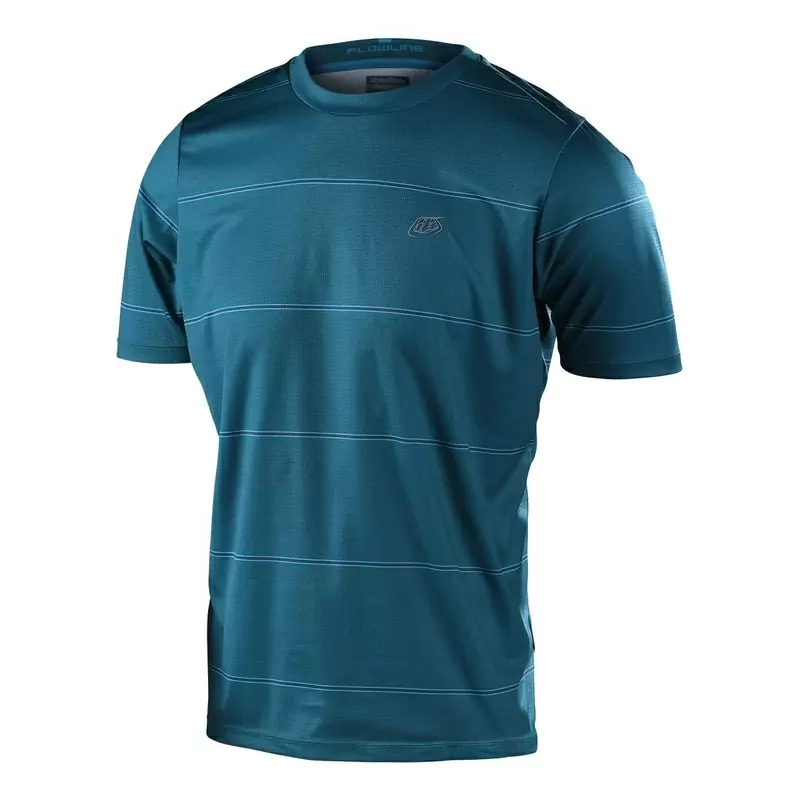 Maglia Bici MTB TLD FLOWLINE S/S REVERT casual a manica corta verde Taglia XL #1