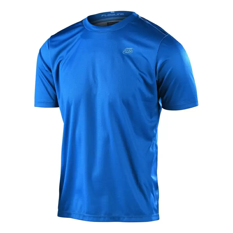 MTB TLD FLOWLINE S/S Casual mit kurzarm blau geschnitten s s #1