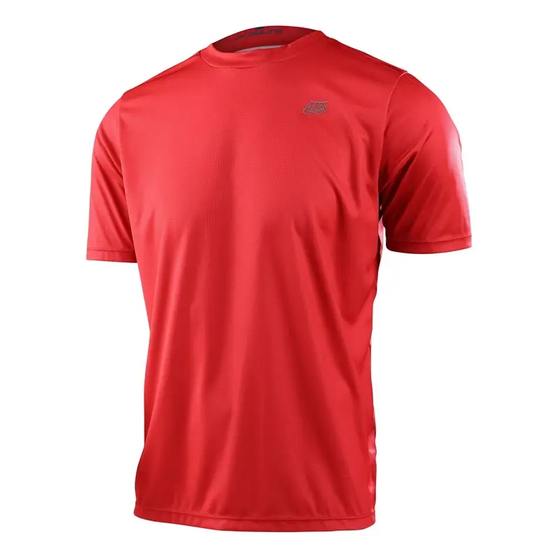 MTB Flowline Shirt with Red Casual Corte manga feita Made M - image