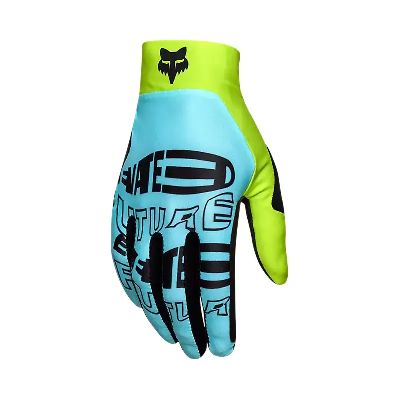 Guanti MTB Elevated Azzurro/Verde Taglia XS - image