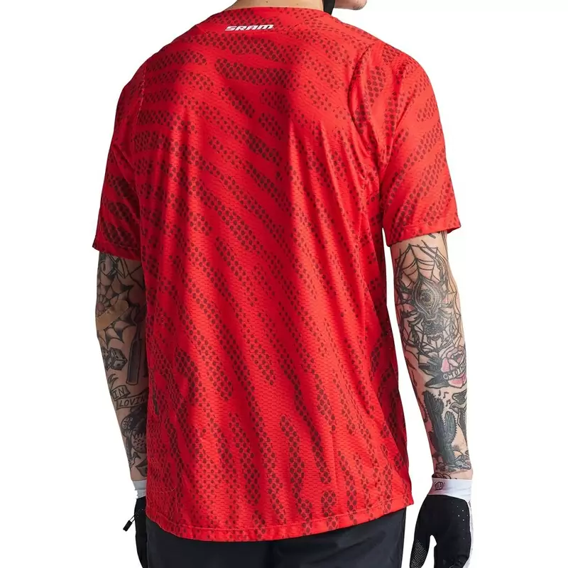 Mtb Skyline Air Sram Roots Shirt avec courte taille à taille rouge courte #3