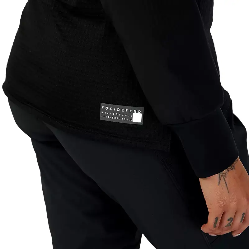 Felpa Termica Defend Thermal Donna Nero Taglia L #5