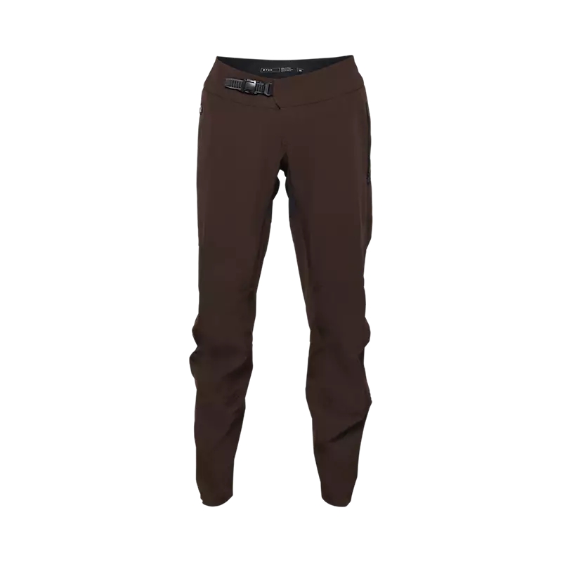 Pantalones Largos de MTB Impermeable Defend 3Layer Water Marrón Talla XS (28)