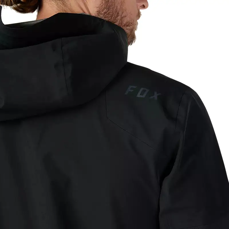 Chaqueta Impermeable Defend 3 Negro Talla S #9