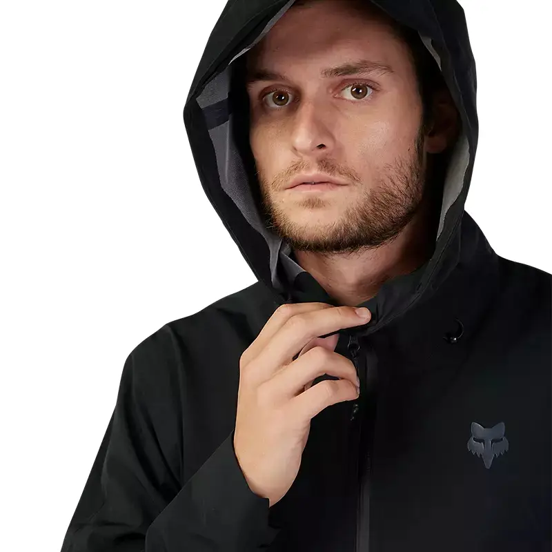 Chaqueta Impermeable Defend 3 Negro Talla S #10