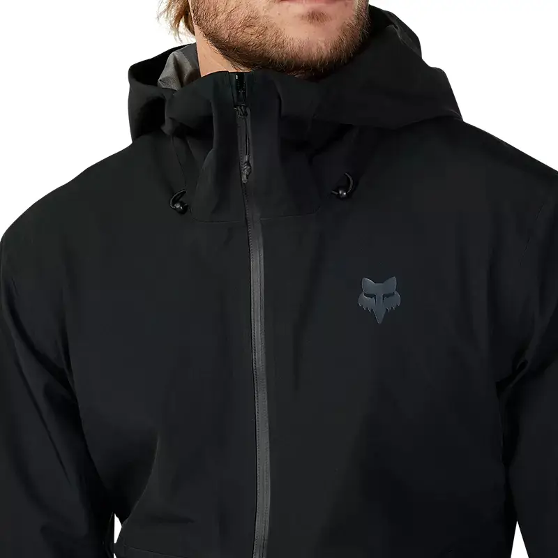 Chaqueta Impermeable Defend 3 Negro Talla S #4