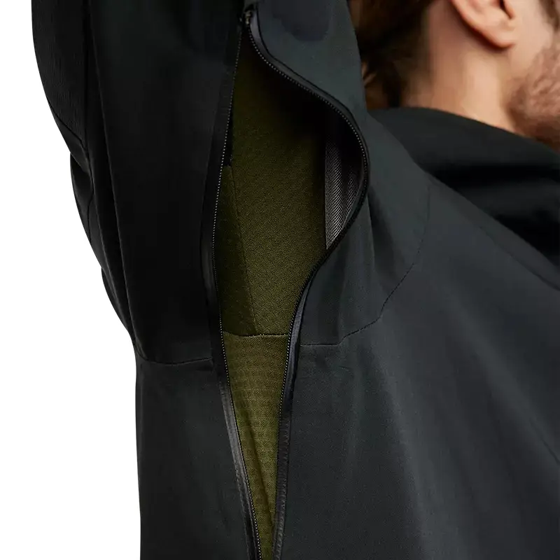 Chaqueta Impermeable Defend 3 Negro Talla S #8