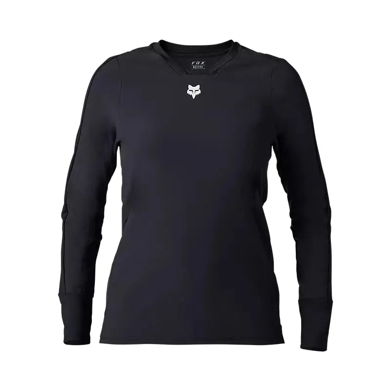 Maglia MTB Manica Lunga Invernale Defend Thermal Donna Nero Taglia M - image