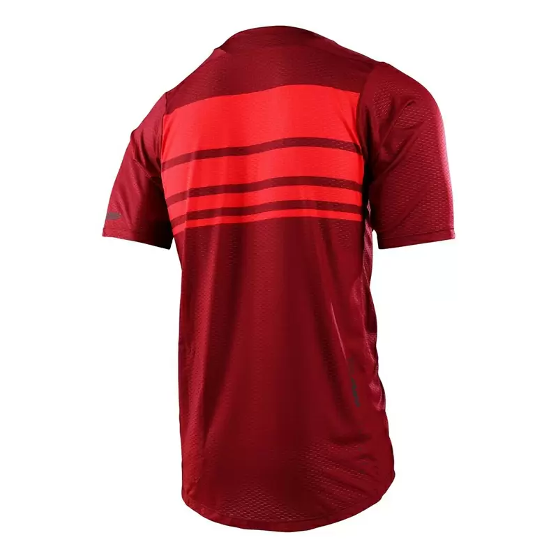 Horizonte de camisa mtb com manga curta curta tamanho vermelho xl #2