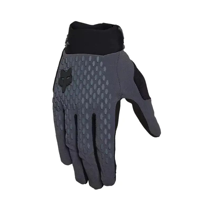 Les gants pour VTT défendent la taille du gris foncé l - image