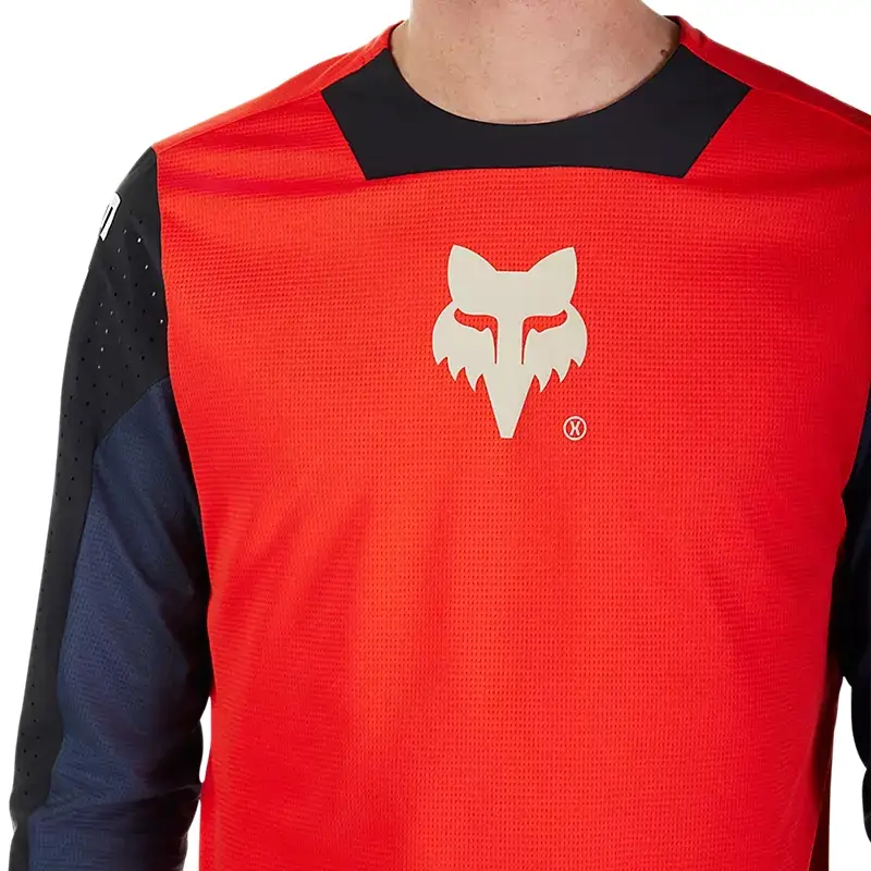 Long sleeve shirt Mtb Flexair LS Jersey High Red Flient Size S #3