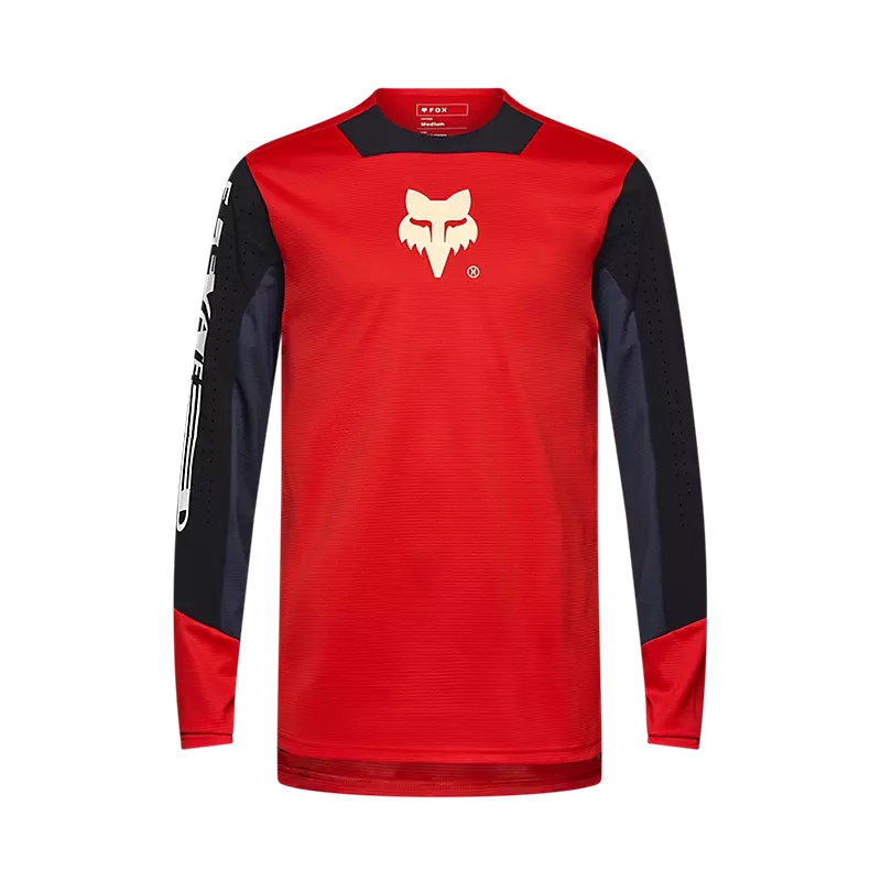 Long sleeve shirt Mtb Flexair LS Jersey High Red Flient Size S