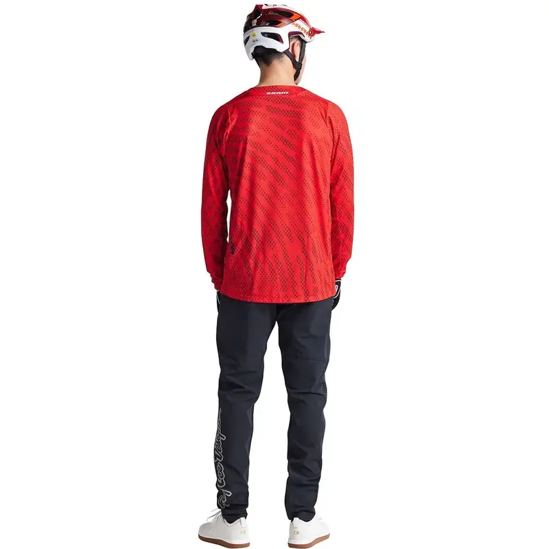 MTB Skyline Air Sram Roots Camisa con manga larga de manga roja XL XL #4
