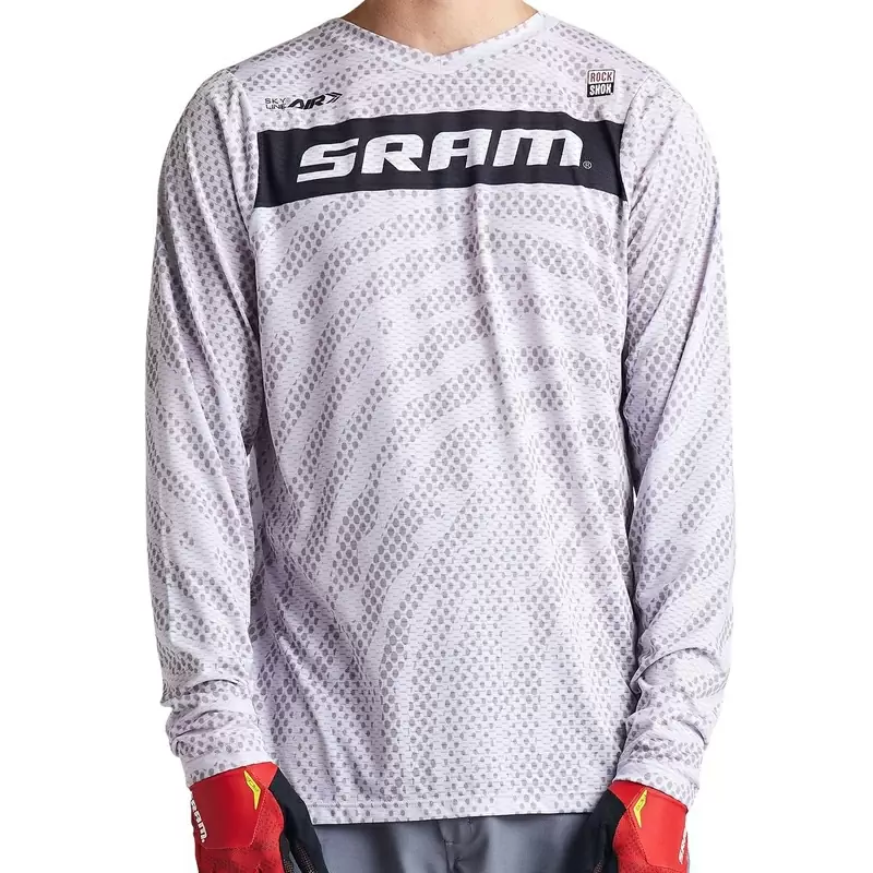 MTB Skyline Air Sram Roots shirt with Long Long Sleeve Gray Size S #1