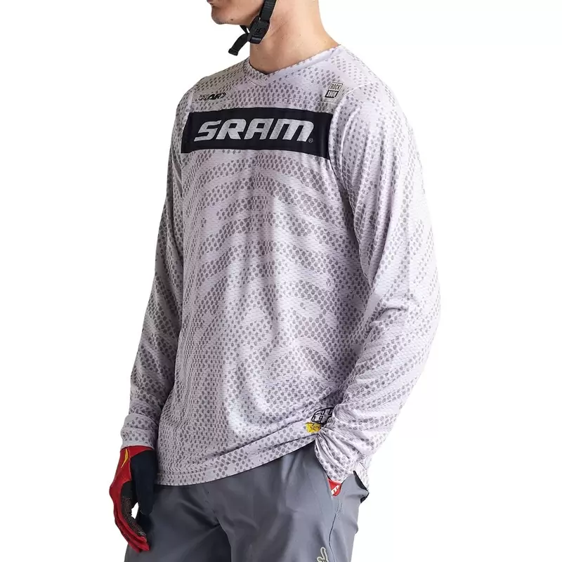 MTB Skyline Air Sram Roots shirt with Long Long Sleeve Gray Size S #4