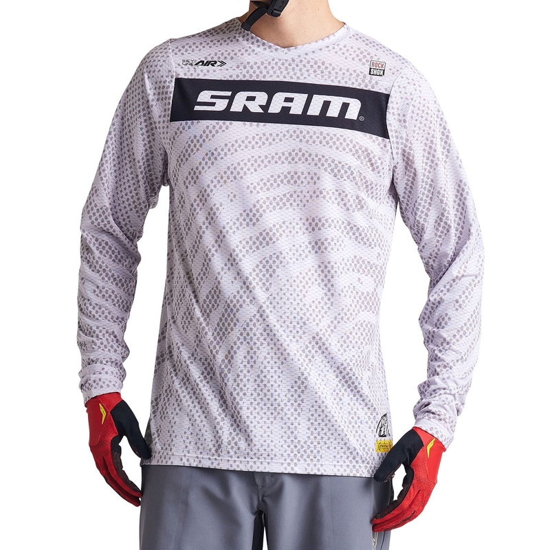 Mtb Skyline Air Sram Roots Shirt avec une longue manche gris gris xl