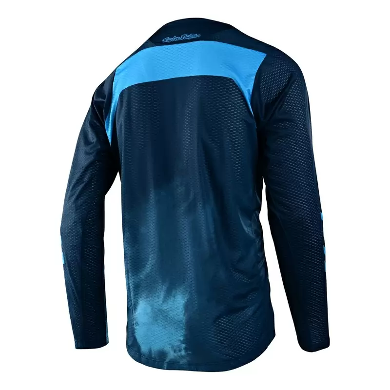 Maglia MTB SKYLINE AIR FADES a manica lunga ultra leggera blu Taglia L #3