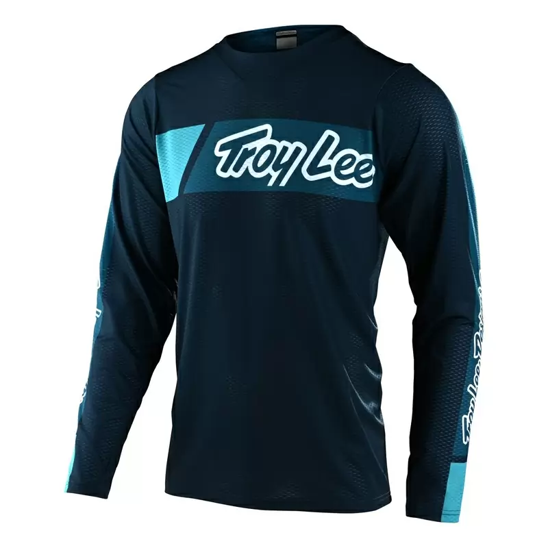 MTB Skyline Air Vox -Hemd mit lang hellblauem Langarmgröße S s #1