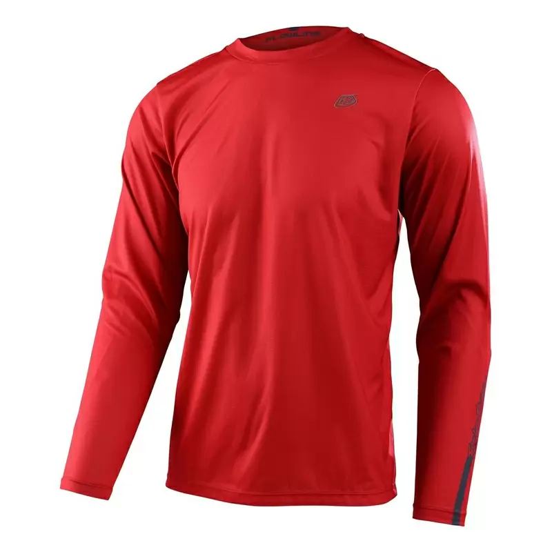 MTB Flowline MTB -Shirt mit langen Ärmeln lässig Red S - image