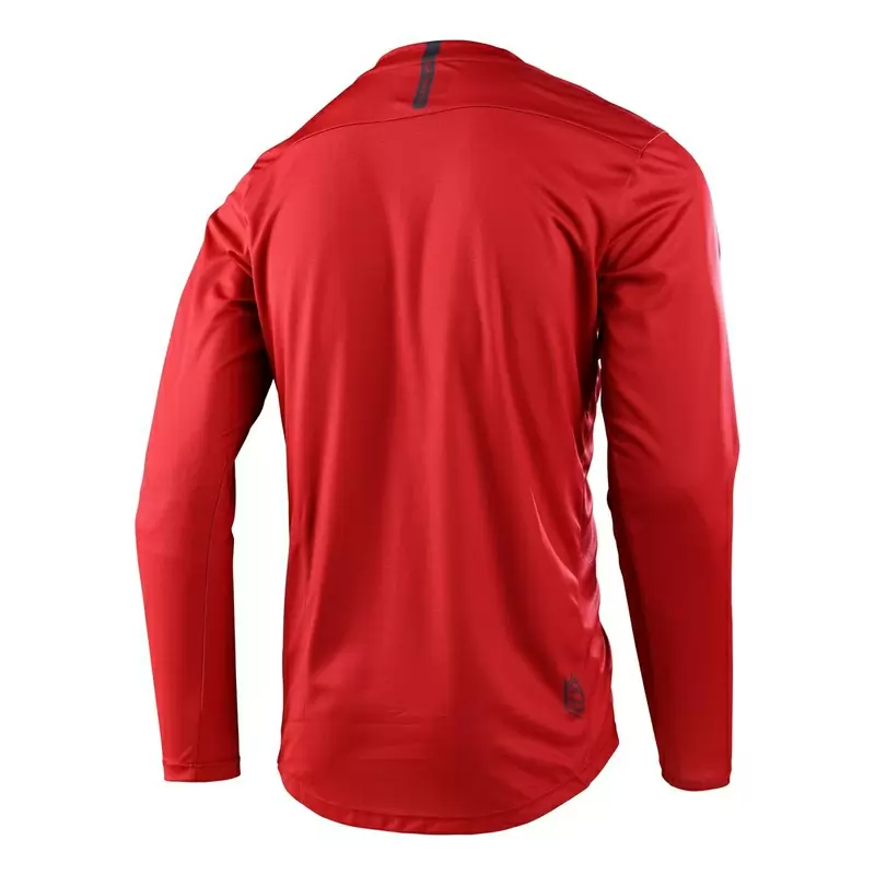 MTB Flowline MTB -Shirt mit langen Ärmeln lässig Red S #2