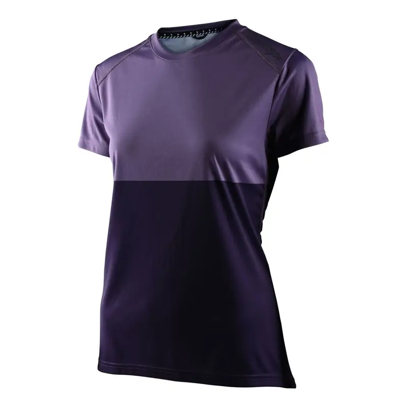 Camisa de bloco de lilium mtb com elástica e respirável Mulher -Sleeved Mulher Purple Mulheres Taman #1