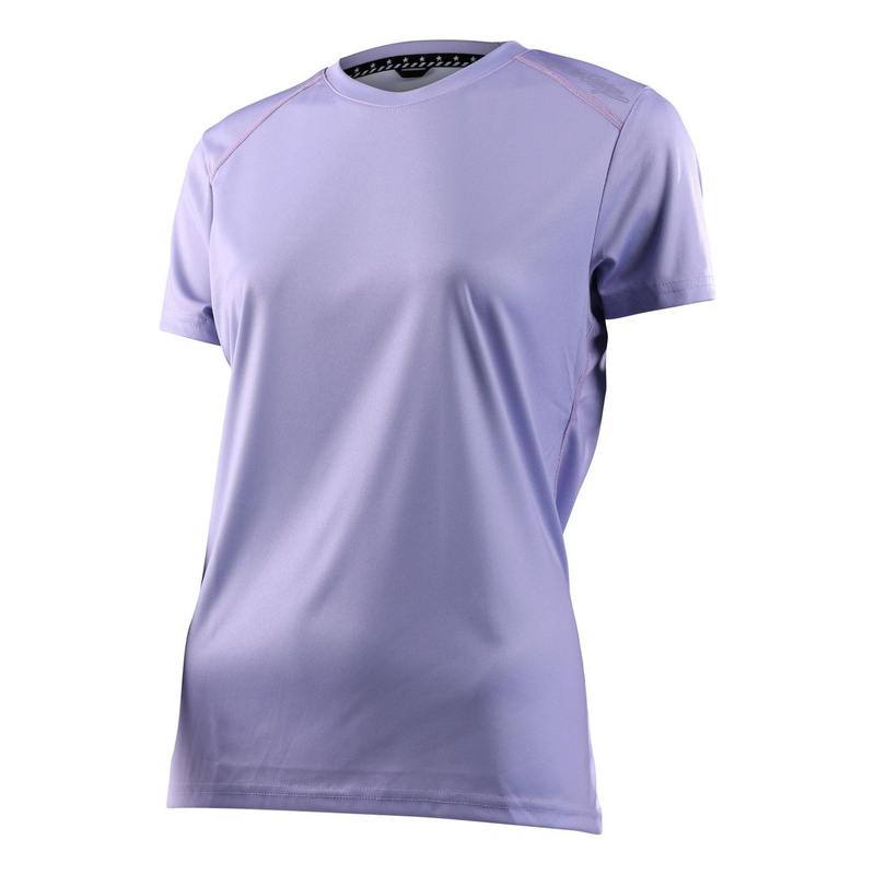 Maglia MTB LILIUM in tessuto elastico e traspirante a maniche corte per donna viola Taglia XS