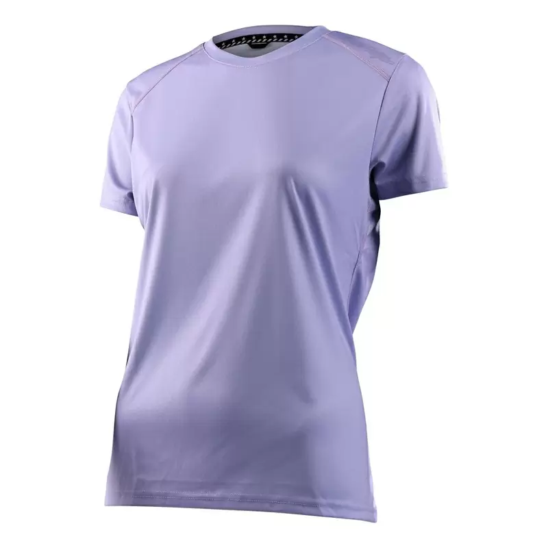 MTB Lilium shirt in elastic and breathable short -sleeved fabric for woman purple - image