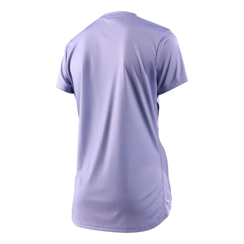 Camisa de lilio MTB en tela elástica y transpirable de manga corta para la mujer púrpura tamaño M #1