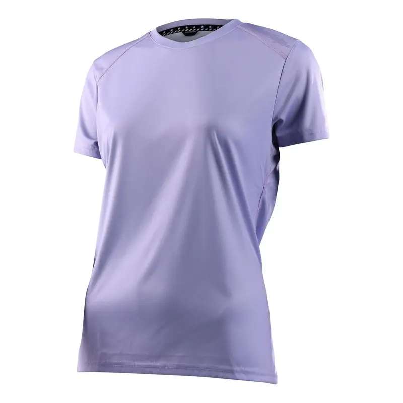 MTB Lilium shirt in elastic and breathable short -sleeved elastic fabric for woman purple size xl - image