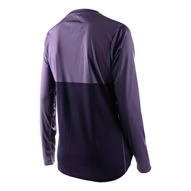 Maglia MTB LILIUM BLOCK a maniche lunghe elastica e traspirante da donna viola Taglia XS #3