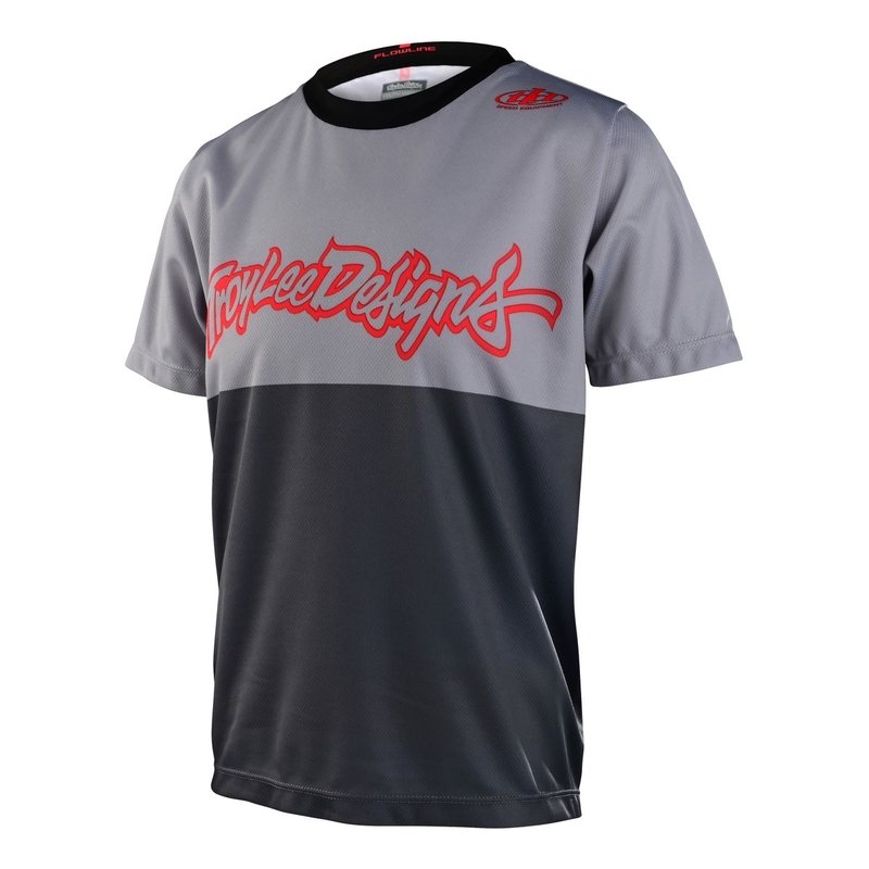 MTB Flowline shirt with casual short sleeves for black baby size m