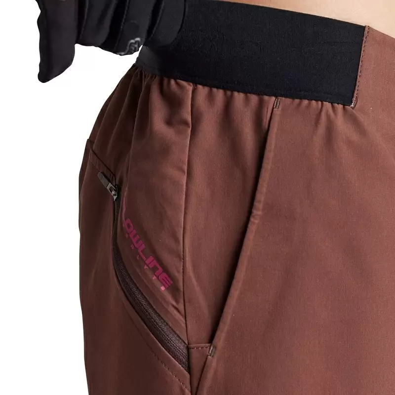 Pantaloncini MTB FLOWLINE SUPERLYTE MONO pratici e confortevoli marrone Taglia 30 #4