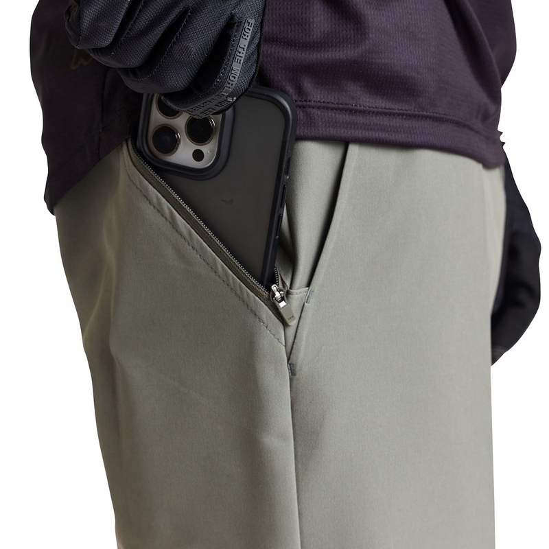 MTB Flowline Superlyte Monte Práctico y cómodos pantalones cortos verdes de tamaño 38