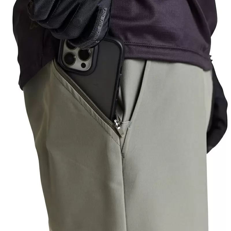 MTB Flowline Superlyte Monte Práctico y cómodos pantalones cortos verdes de tamaño 38 - image