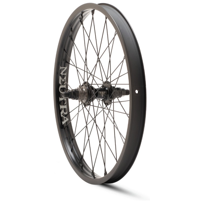 Rueda Trasera BMX 20'' NEUTRO CASSETTE Transmisión Lado Derecho/Izquierdo Negro