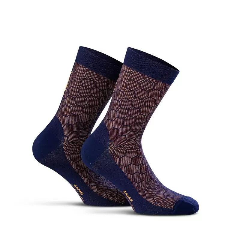 Calze 3D Socks Blu/Arancio Taglia M (41-43) - image