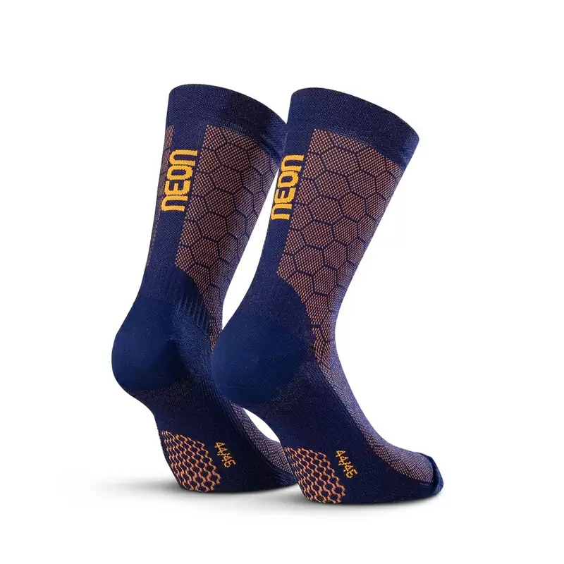 Calze 3D Socks Blu/Arancio Taglia M (41-43) #1