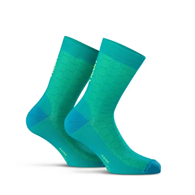 Calze 3D Socks Azzurro/Giallo Taglia M (41-43) - image