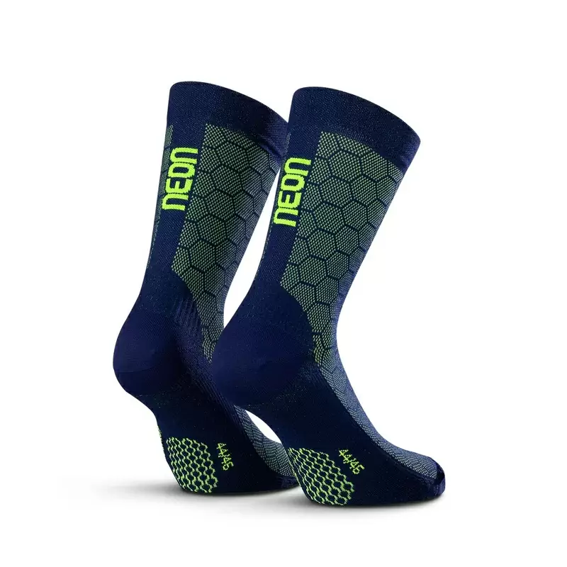 Calze 3D Socks Blu Scuro/Giallo Taglia M (41-43) #1