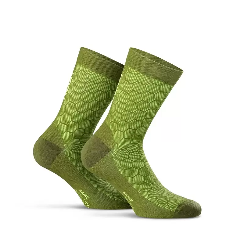 Chaussettes 3D Vert/Jaune Taille S (38-40) - image
