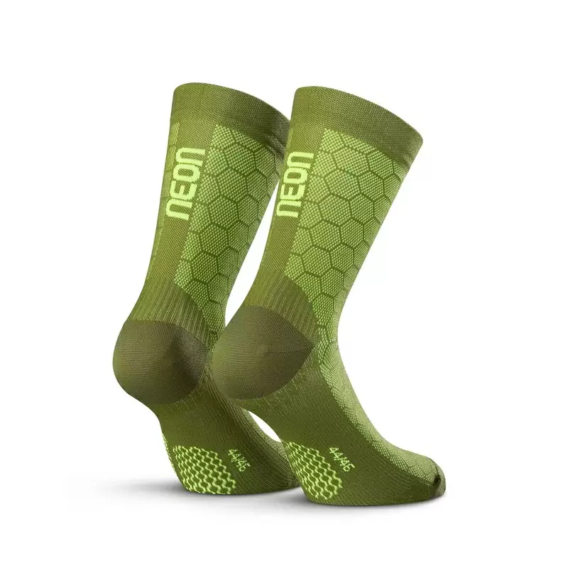 Calze 3D Socks Verde/Giallo Taglia S (38-40) #1