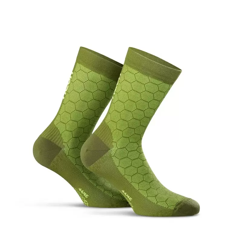 Calze 3D Socks Verde/Giallo Taglia M (41-43) - image