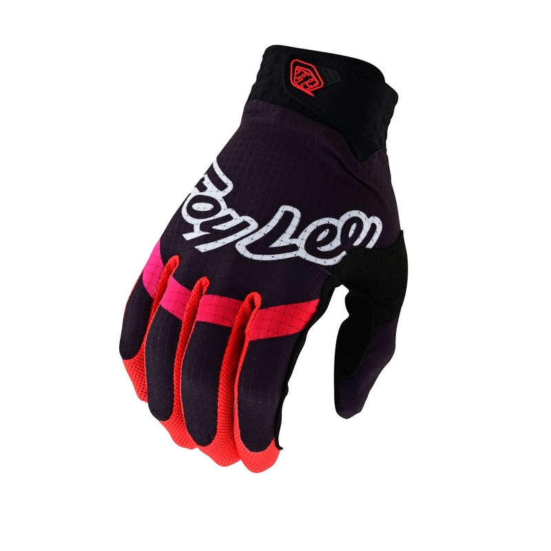 Guanti MTB AIR PINNED Nero/Rosso Taglia S