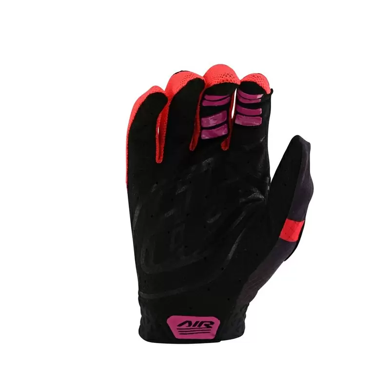 Guanti MTB AIR PINNED Nero/Rosso Taglia S #1