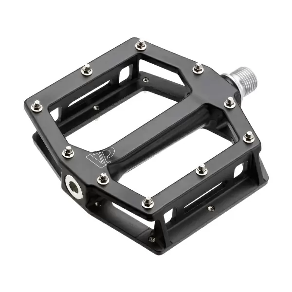Pair flat pedals VP-531 freeride bmx alloy black #1
