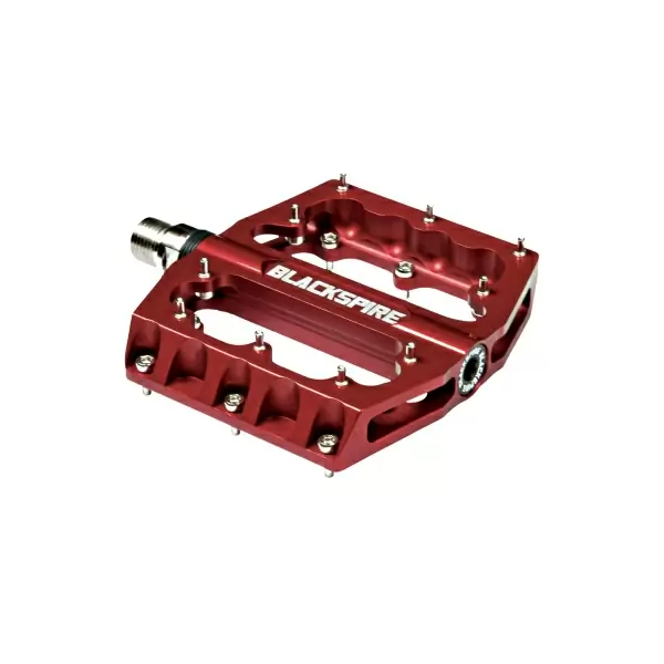 Pair of aluminum Sub420 pedals red #1